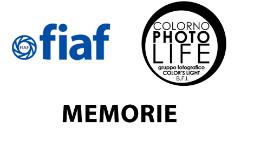 PROGETTO NAZIONALE FIAF - MEMORIE